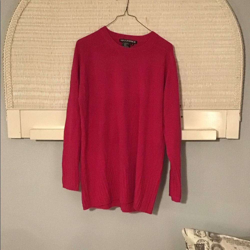Nina Patrick Lamb/Rabbit Pink Sweater